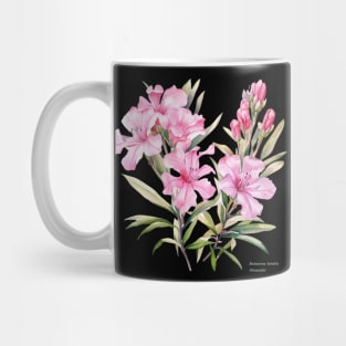 Botanica letalis - Oleander, beautiful flower, Botanical Mug